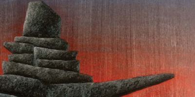 'Vespers' - poetry by Manolis - paintings by Ken Kirkby